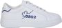 Dsquared2 Witte Sneakers Ronde Neus Vetersluiting - Thumbnail 1
