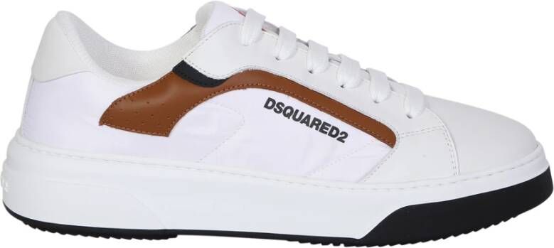 Dsquared2 Witte Sneakers Urban Stijl