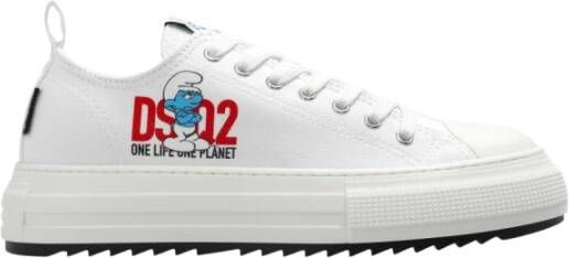 Dsquared2 x De Smurfen White Dames