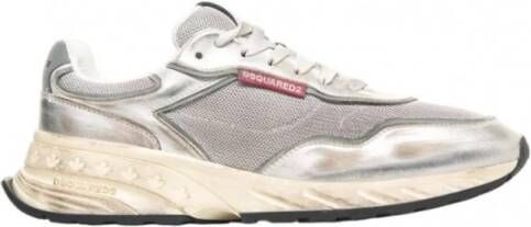 Dsquared2 Zilveren Hardloopschoenen
