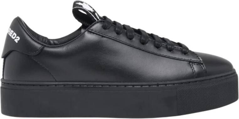 Dsquared2 Low-Top Sneakers Evolution Tape Logo Sneakers in zwart
