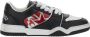 Dsquared2 Zwarte Sneakers met Distressed Effect en Logo op de Hiel in Leer Black Heren - Thumbnail 1