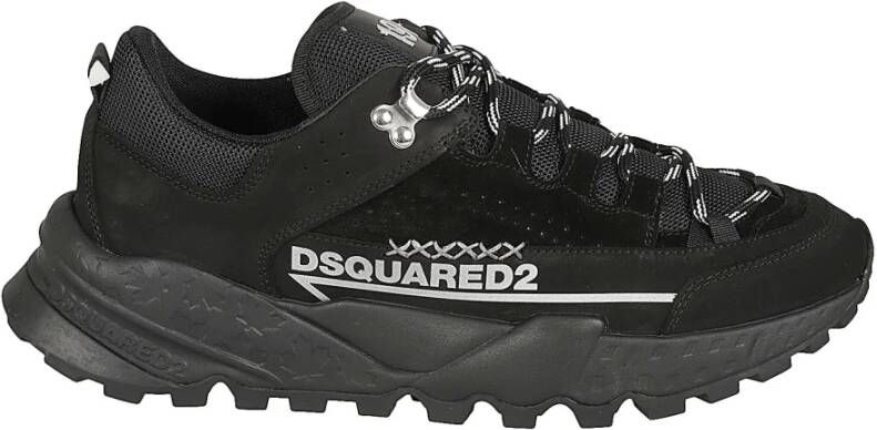 Dsquared2 Zwarte Sneakers voor Heren Aw23 Black Heren