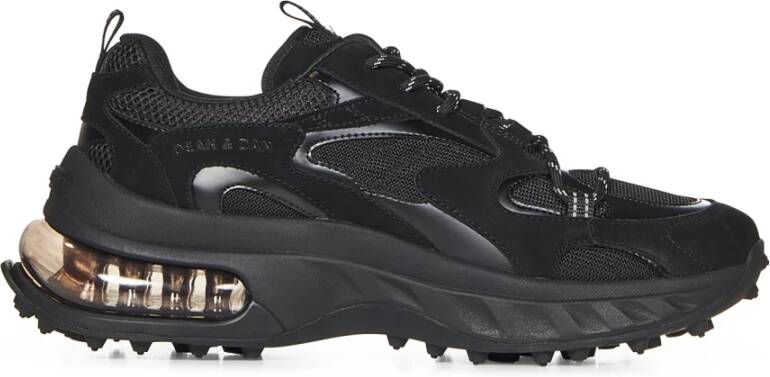 Dsquared2 Zwarte Sneakers voor Mannen Aw24 Black Heren
