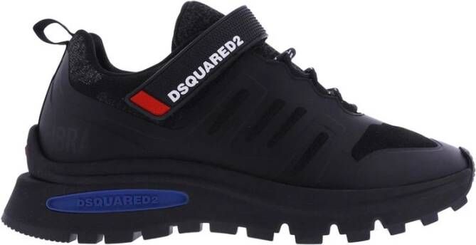 Dsquared2 Zwarte Strap Sneaker voor Heren