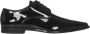 Dsquared2 Zwarte Veterschoenen van Leer - Thumbnail 1