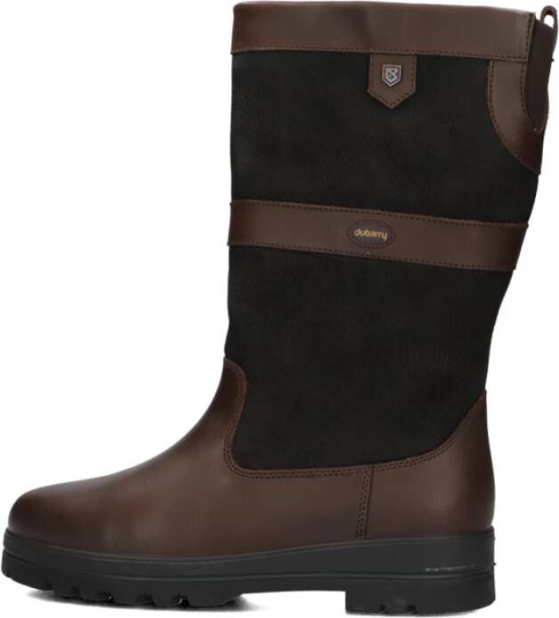 Dubarry Stijlvolle Bruine Leren Hoge Laarzen