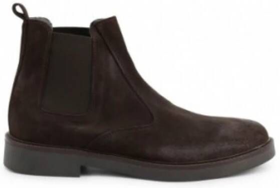 Duca di Morrone Suede Brown Heren Chelsea Laarzen - Foto 2