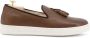 Duca di Morrone Diego Leren Loafers Lente Zomer Collectie Brown Heren - Thumbnail 1