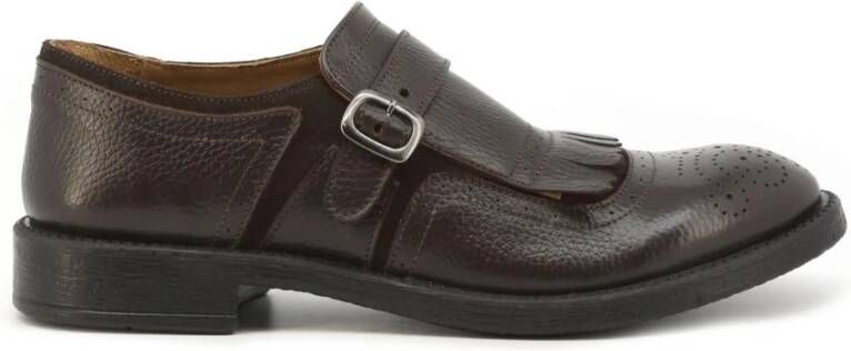 Duca Di Morrone Nette Schoenen Samuele Leather Dark Brown