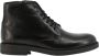 Duca di Morrone Men's Ankle Boots Zwart Heren - Thumbnail 3