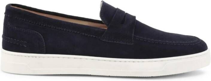 Duca di Morrone Suède Loafers met Rubberen Zool