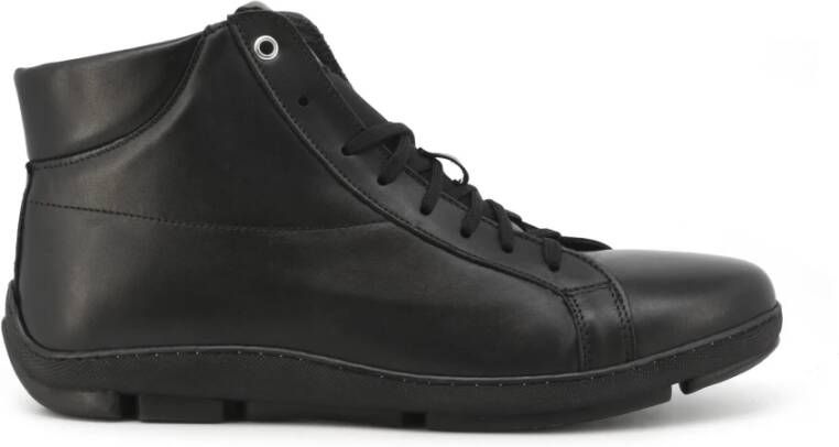 Duca di Morrone Men's Ankle Boots Zwart Heren