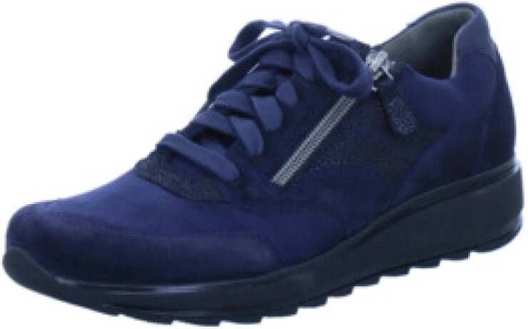 Durea 6279 682 1139 Blue E-Wijdte Veterschoenen