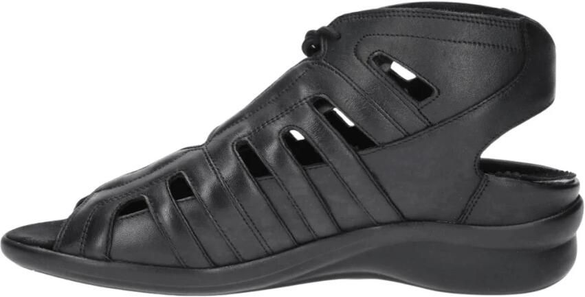 Durea 7322~G~~~~~~~~~~~~~~~~~~~~~~~~ Platte sandalen Dames Sandalen Zwart - Foto 6
