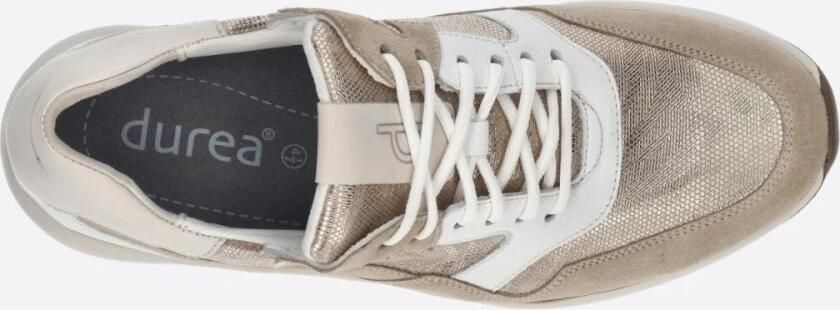 Durea sneakers Wijdte H 6317.605.2066 Beige - Foto 4