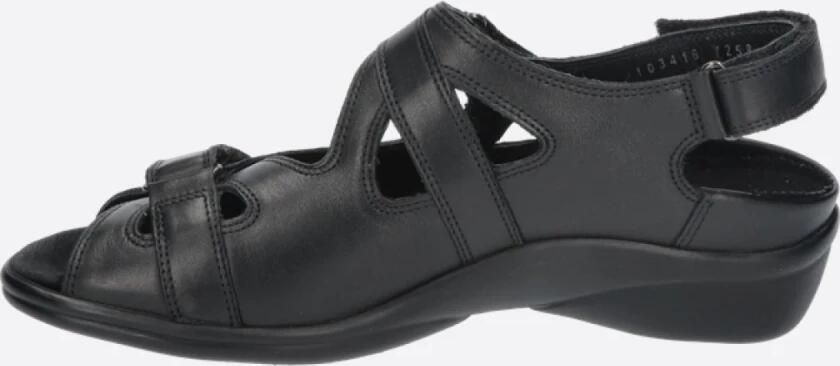 Durea 7258 H Volwassenen Platte sandalen Kleur Zwart - Foto 6