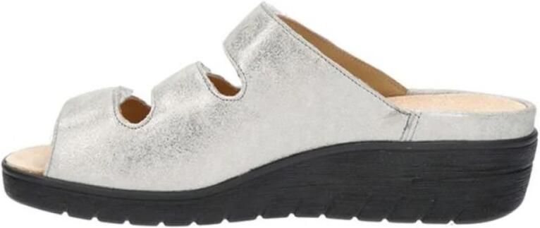 Durea 7369 042E Grijs E-Wijdte Sandalen