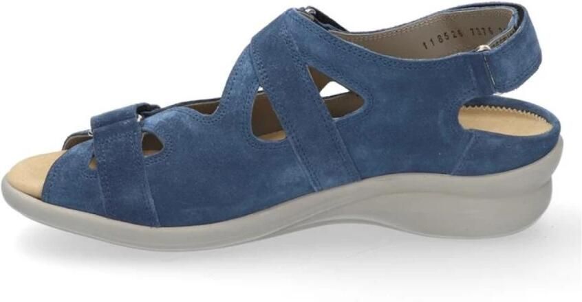 Durea 7376.218.0859-H dames sandalen sportief (7) blauw - Foto 4