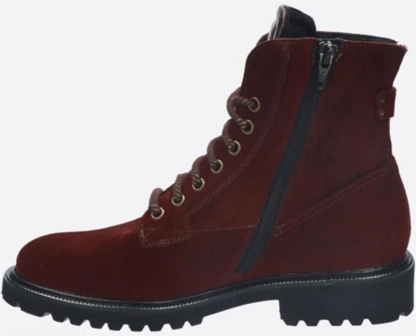 Durea 9769.185.1677-H dames veterboots sportief (7 5) rood