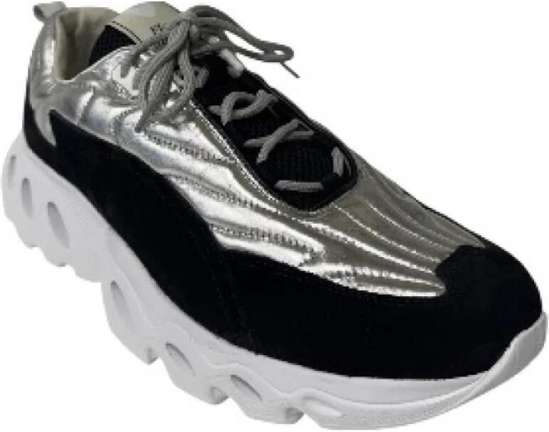 Durea 6311 Sneaker FlowMotion Zwart Zilver H - Foto 2