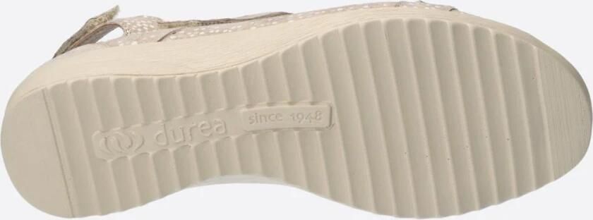 Durea sandalen 7419.216.1476 Wijdte G Taupe - Foto 5