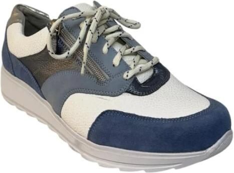 Durea 6279~K~~~~~~~~~~~~~~~~~~~~~~~~ Lage sneakers Dames sneakers Blauw - Foto 2