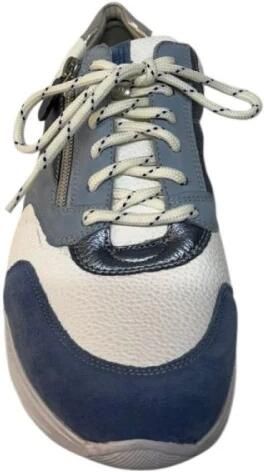 Durea 6279~K~~~~~~~~~~~~~~~~~~~~~~~~ Lage sneakers Dames sneakers Blauw - Foto 5