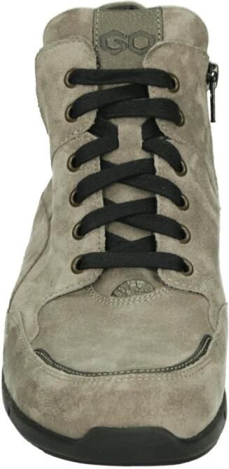 Durea 9735 K GO Hoge sneakersVeterbootsDames veterschoenenDames sneakersHalf-hoge schoenen Grijs - Foto 2