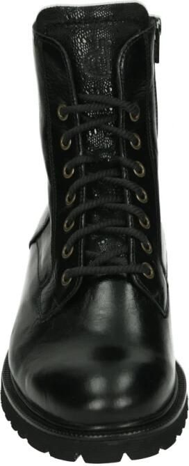 Durea 9769~K~~~~~~~~~~~~~~~~~~~~~~~~ Hoge sneakersVeterlaarzenDames veterschoenenDames sneakersHalf-hoge schoenen Zwart - Foto 5