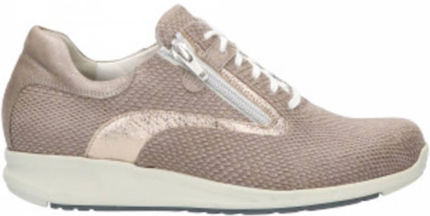 Durea 6240 685H Taupe Champagne H Wijdte Veterschoenen - Foto 4