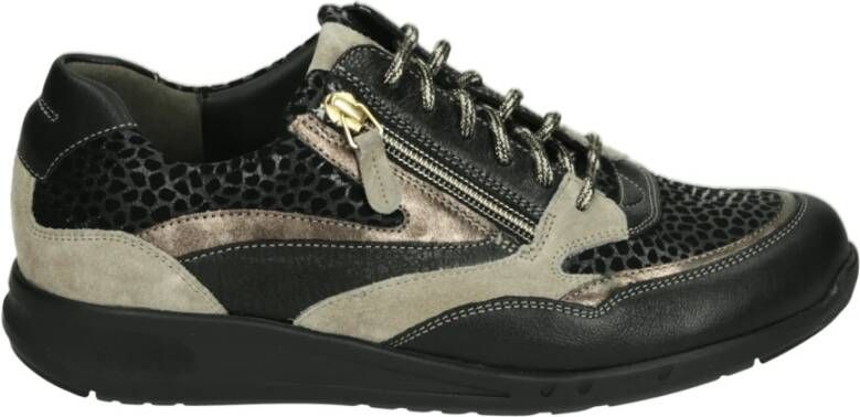 Durea 6306 K Lage sneakersDames sneakers Zwart