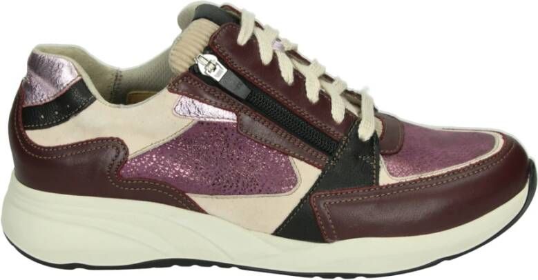 Durea 6295~K~~~~~~~~~~~~~~~~~~~~~~~~ Lage sneakers Dames sneakers Paars
