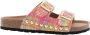 DWRS LABEL DWRS Malibu tweed | pink Roze Textiel Slippers met gesp Dames - Thumbnail 3