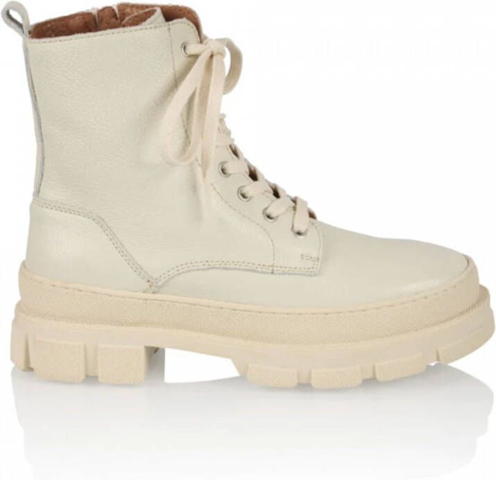 Dwrs Dwars Trier 2758 01 Leer Off White Wit Dames