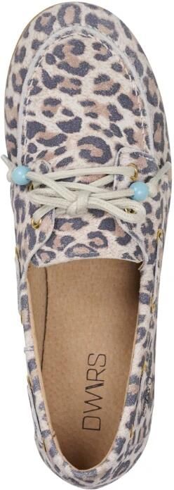 DWRS Latty Leopard Loafers B11927-07-8318 Beige Sand - Foto 4