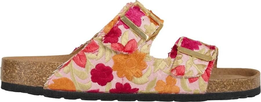 DWRS Madeira slippers roze oranje