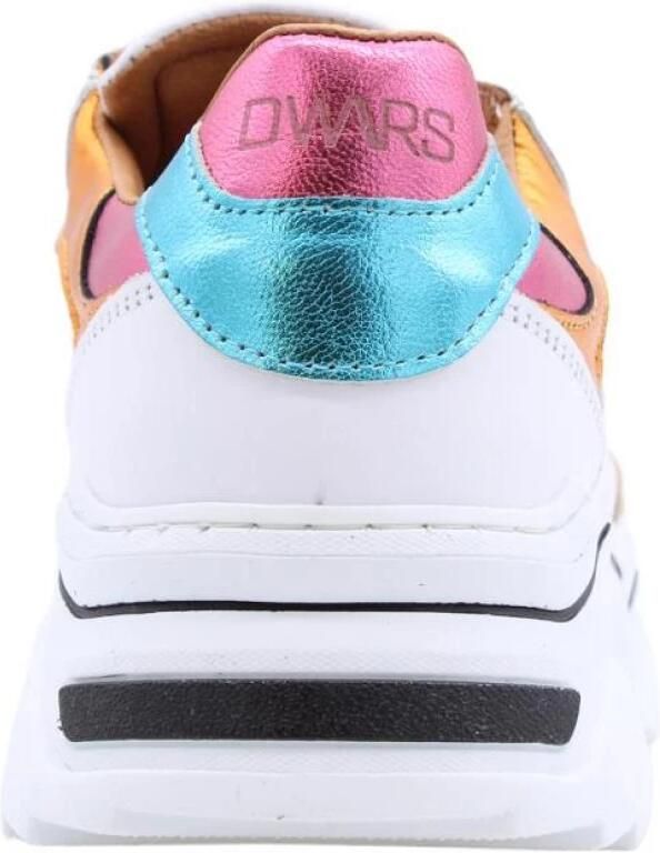 Dwrs Dames Sneakers VENUS Neon White Neon Yellow - Foto 2