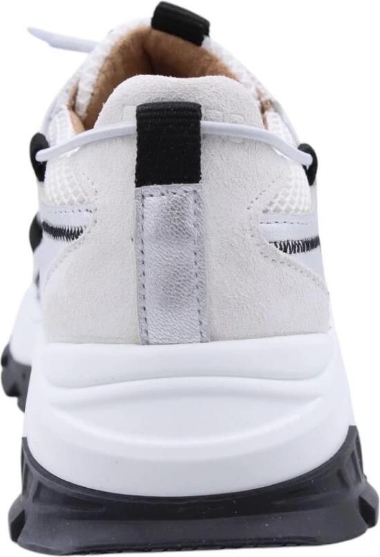 DWRS LABEL DWRS Pluto Stone Cipra Grijs Leer Lage sneakers Dames - Foto 19