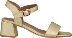 Dwrs High Heel Sandals Geel Dames