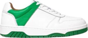 Dwrs Isar Sneakers | White Green Wit Dames