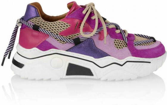 Dwrs Jupiter Sneakers Paars Dames