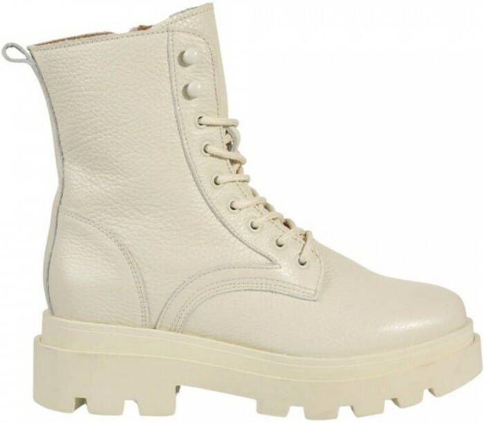 Dwrs Krakau Bikerboots Leer | Off white Wit Dames - Foto 2