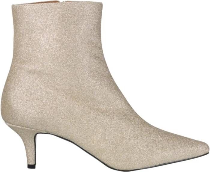 Dwrs Laarzen met hakken Beige Dames