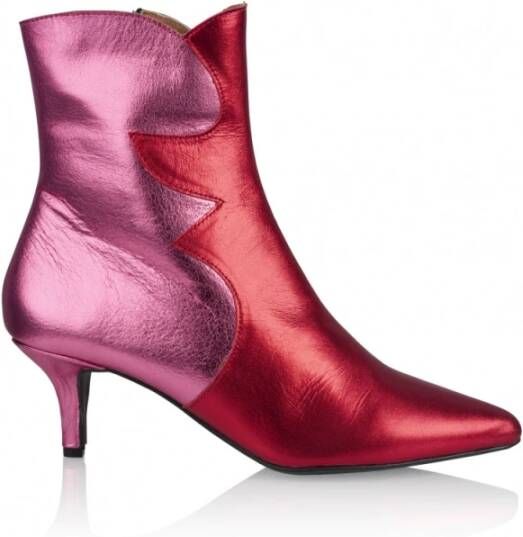 Dwrs Laarzen met hakken Roze Dames