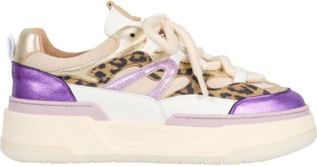 Dwrs Leopard Print Sneakers Walton Model
