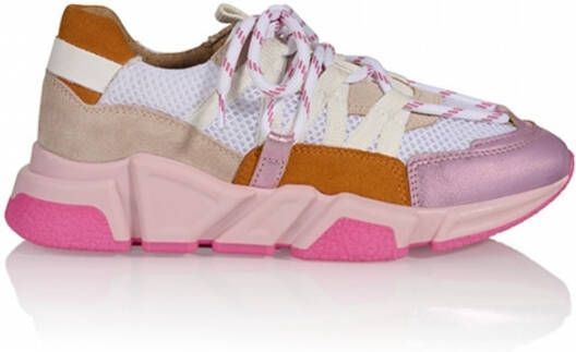 Dwrs LOS Angeles Sneakers | Pink Orange Roze Dames
