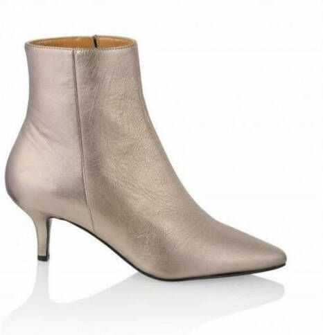 Dwrs Dames Enkellaars Lugo Smoke Metallic Brons - Foto 4