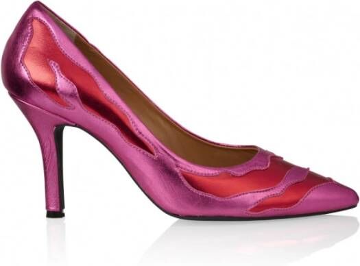 Dwrs Metallic pumps Roze Dames