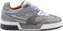 DWRS LABEL DWRS Pluto Stone Cipra Grijs Leer Lage sneakers Dames - Thumbnail 3